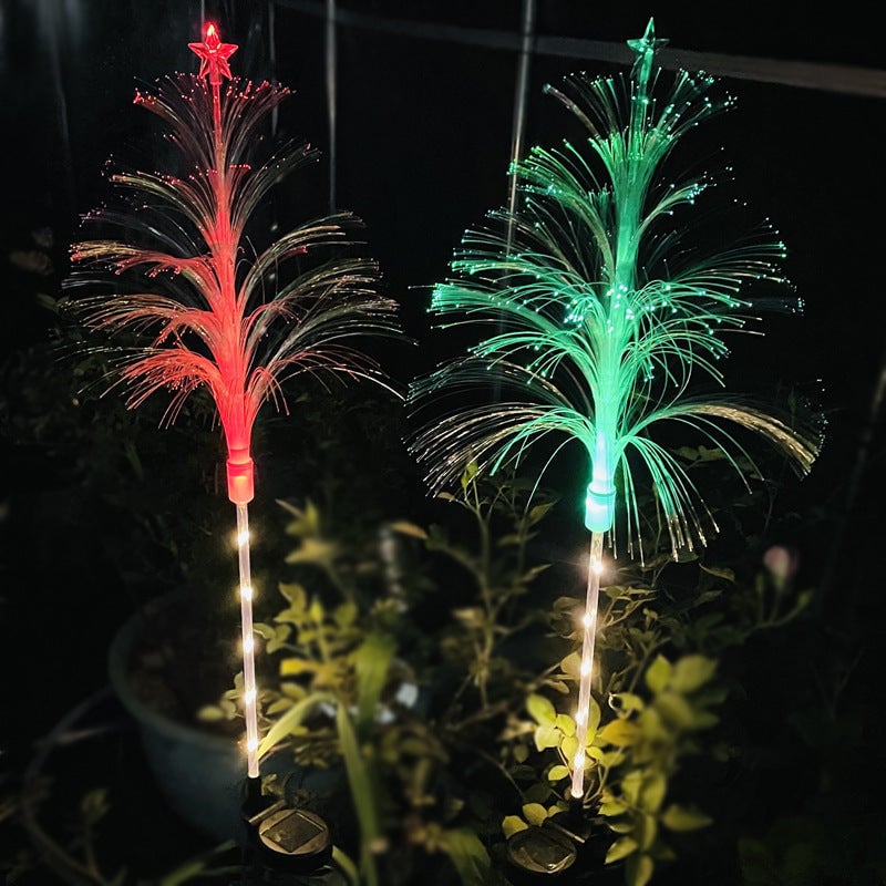 Luce solare da giardino a forma di medusa
