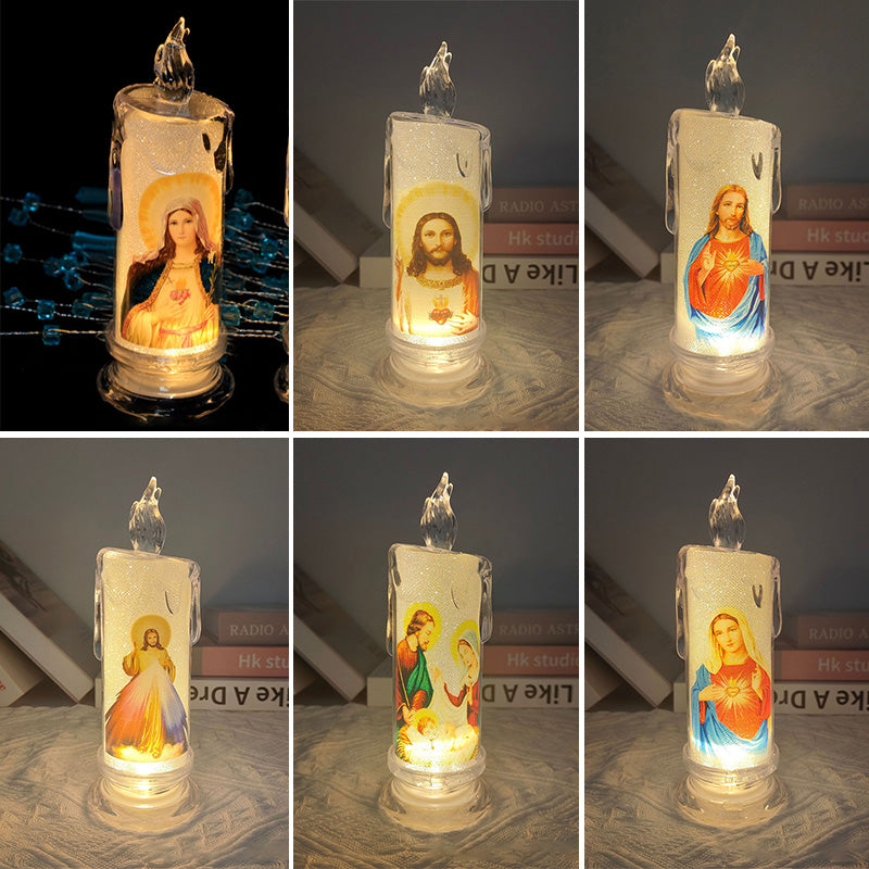 Candele LED senza fiamma per preghiera