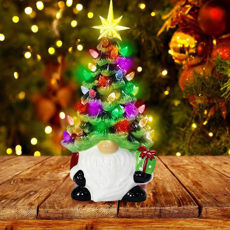 Decorazione per albero di Natale con design di Babbo Natale