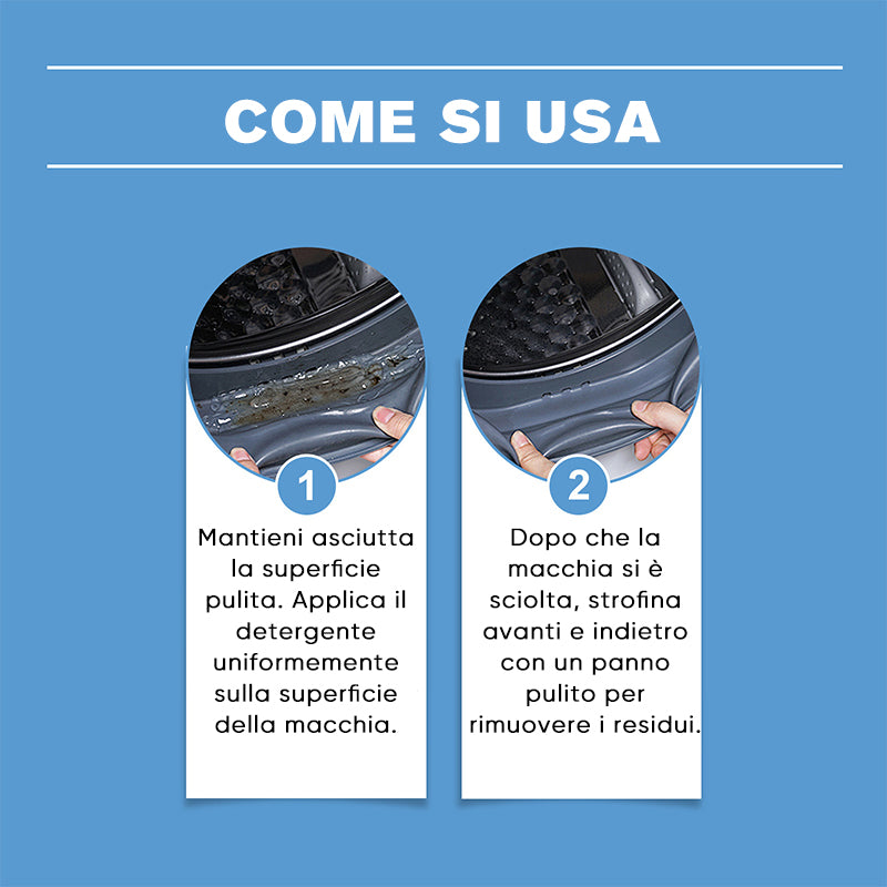 Gel smacchiatore per muffa
