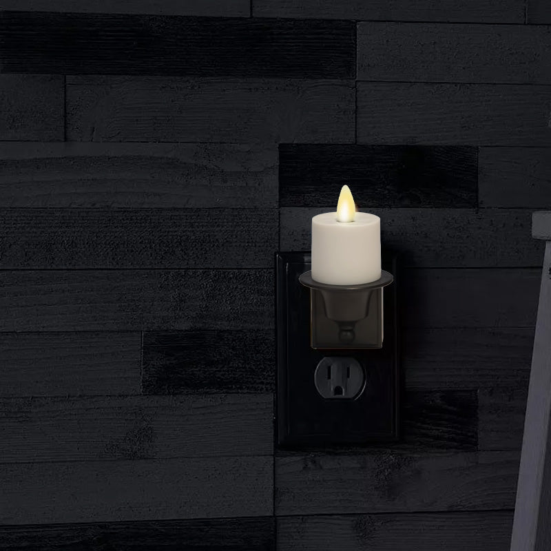 Luce notturna a candela senza fiamma