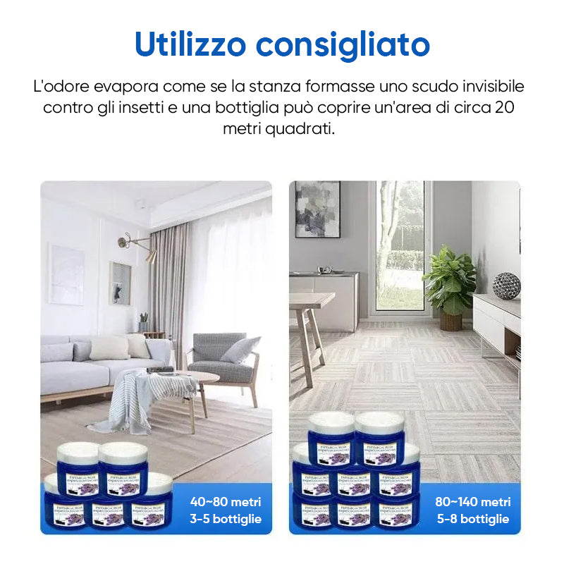 Olio essenziale potente e sicuro per repellente per scarafaggi