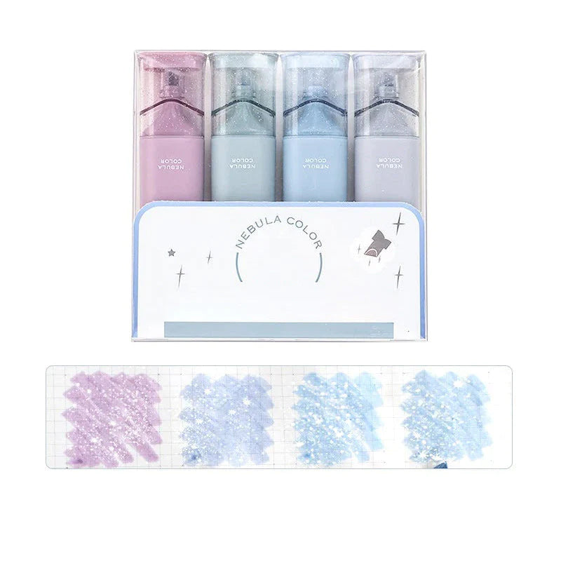 Set di pennarelli scintillanti