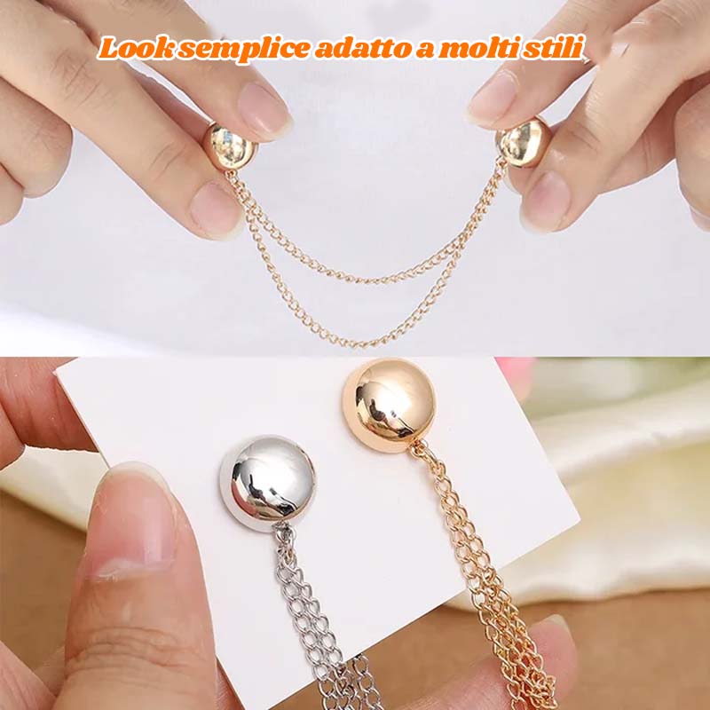 Clip magnetiche multifunzione per vestiti