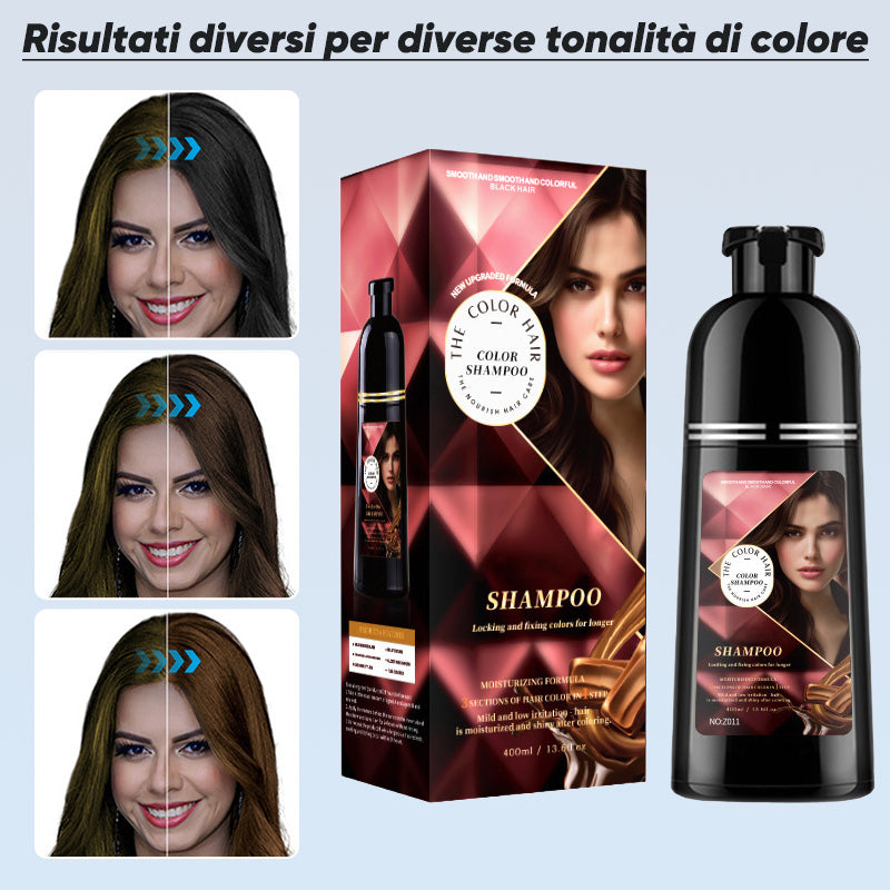 Shampoo per capelli colorati