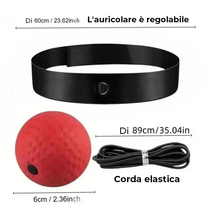 Boxing fight ball per migliorare la velocità di reazione