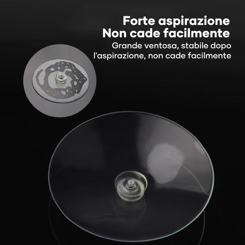 Mini altoparlante da doccia Bluetooth con luce LED
