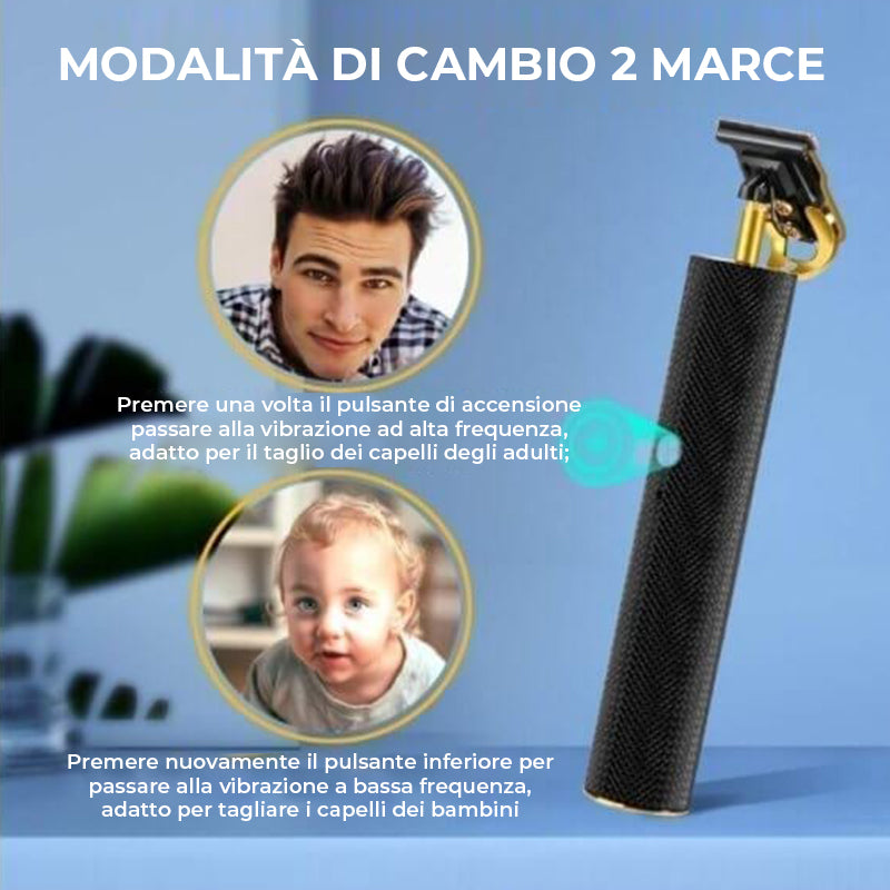 Tagliacapelli per uomo senza fili