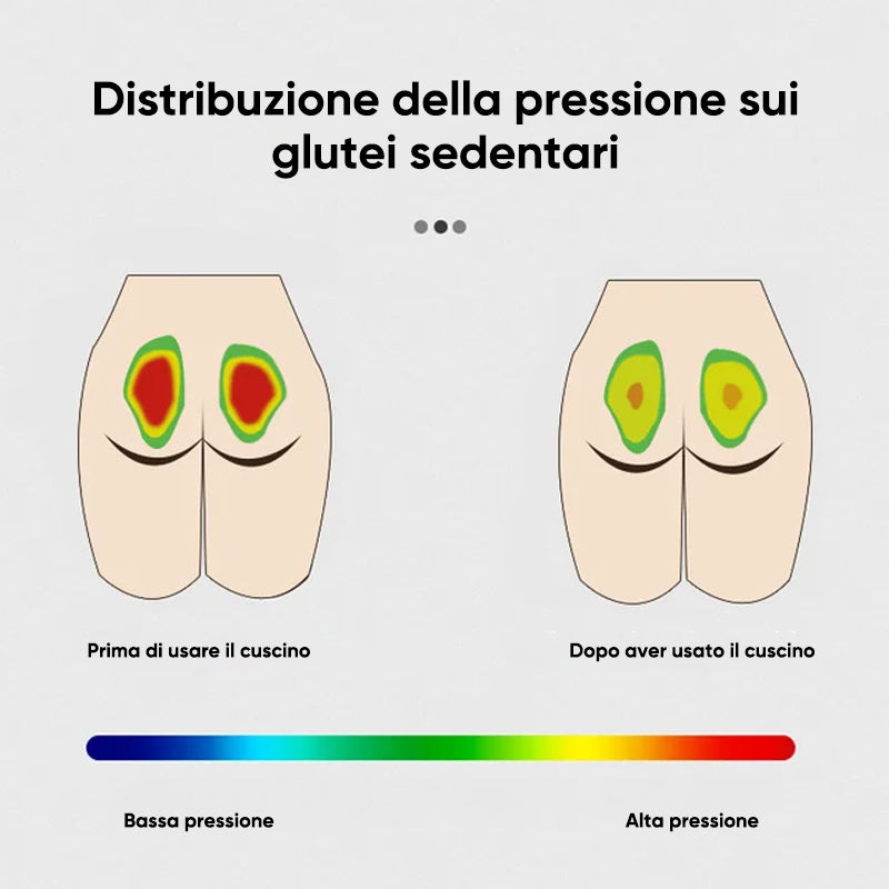 Cuscino in gel a nido d'ape