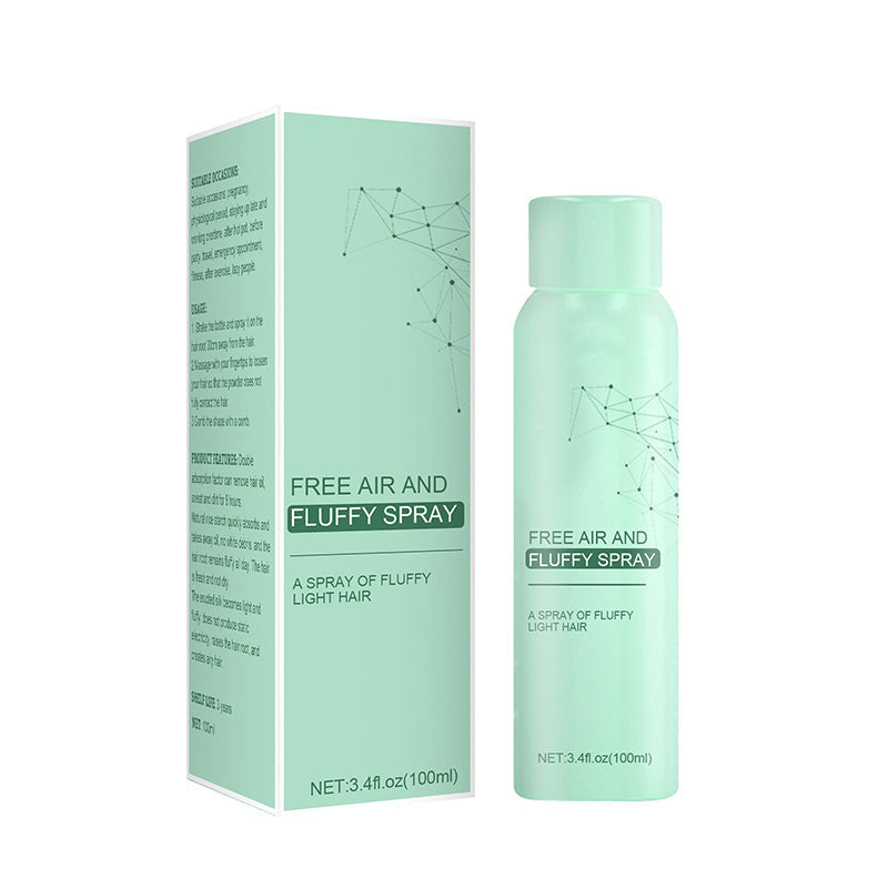 Spray magico per capelli asciutti