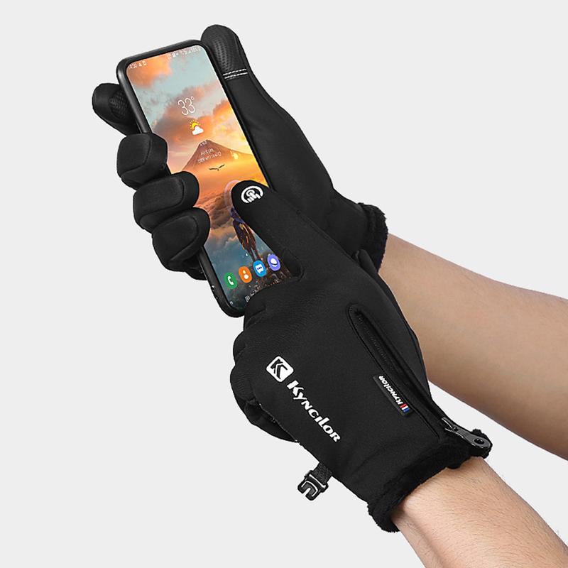 Guanti invernali touchscreen antivento