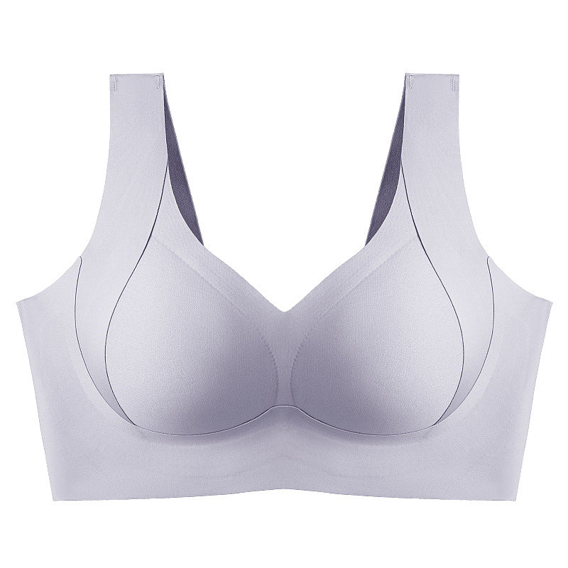Reggiseno senza ferretto con copertura laterale e anti-cedimento