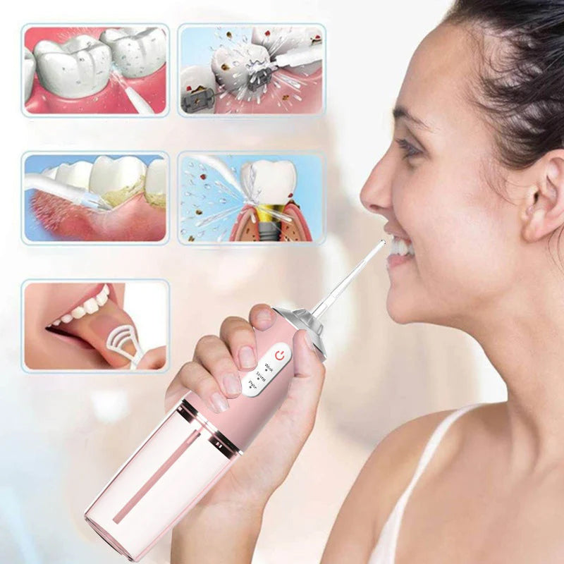 Idropulsore dentale portatile