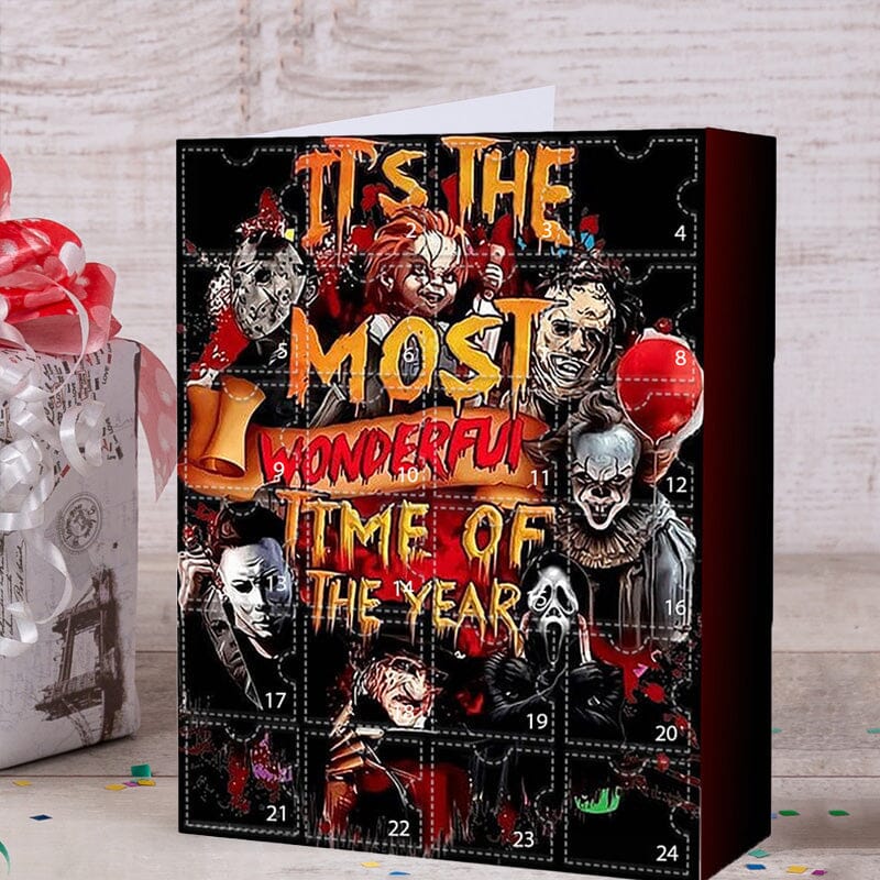 Calendario dell'avvento dei personaggi dei film horror di Halloween
