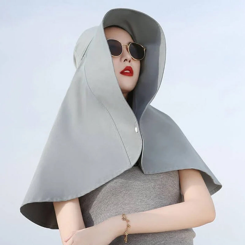 Cappello da pescatore con protezione UV da donna alla moda