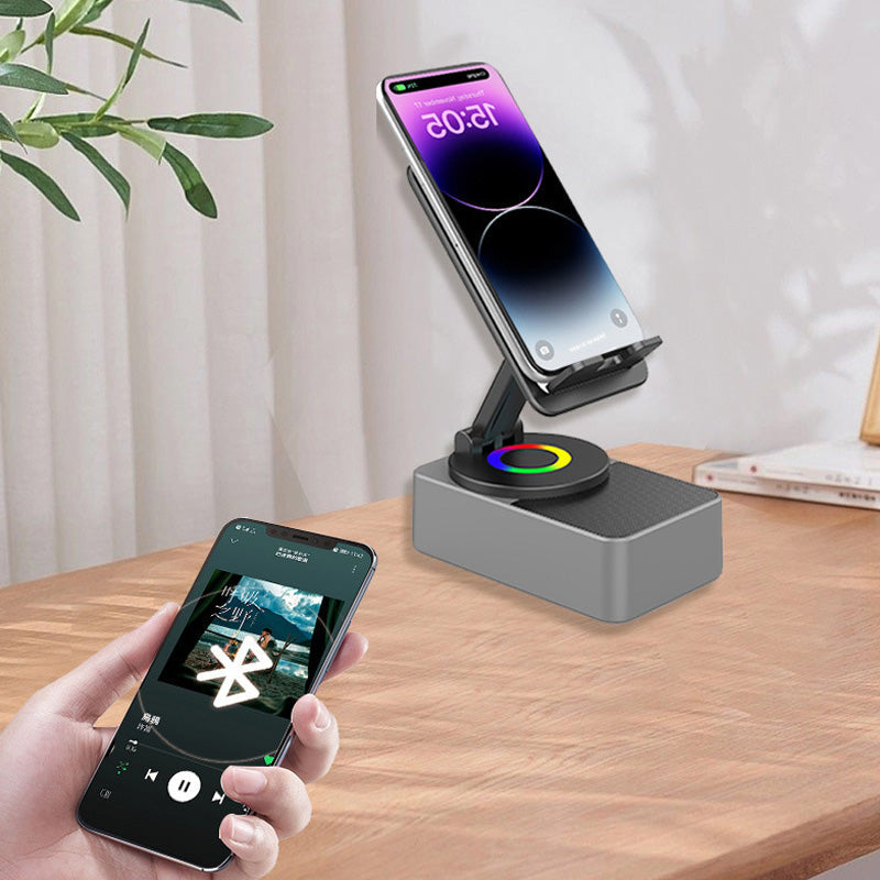 Supporto per power bank Bluetooth con altoparlante