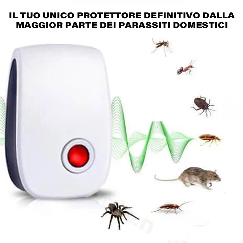 Repellente per zanzare ad ultrasuoni intelligente con inverter
