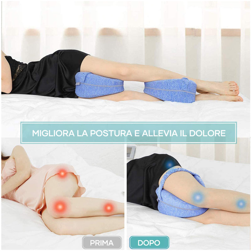 Cuscino per le gambe a forma di cuore