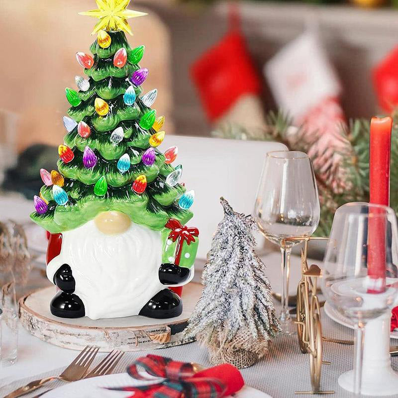 Decorazione per albero di Natale con design di Babbo Natale