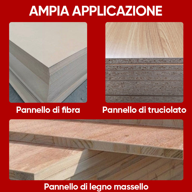 Staffa per scanalatura di fresatura del router 3 in 1