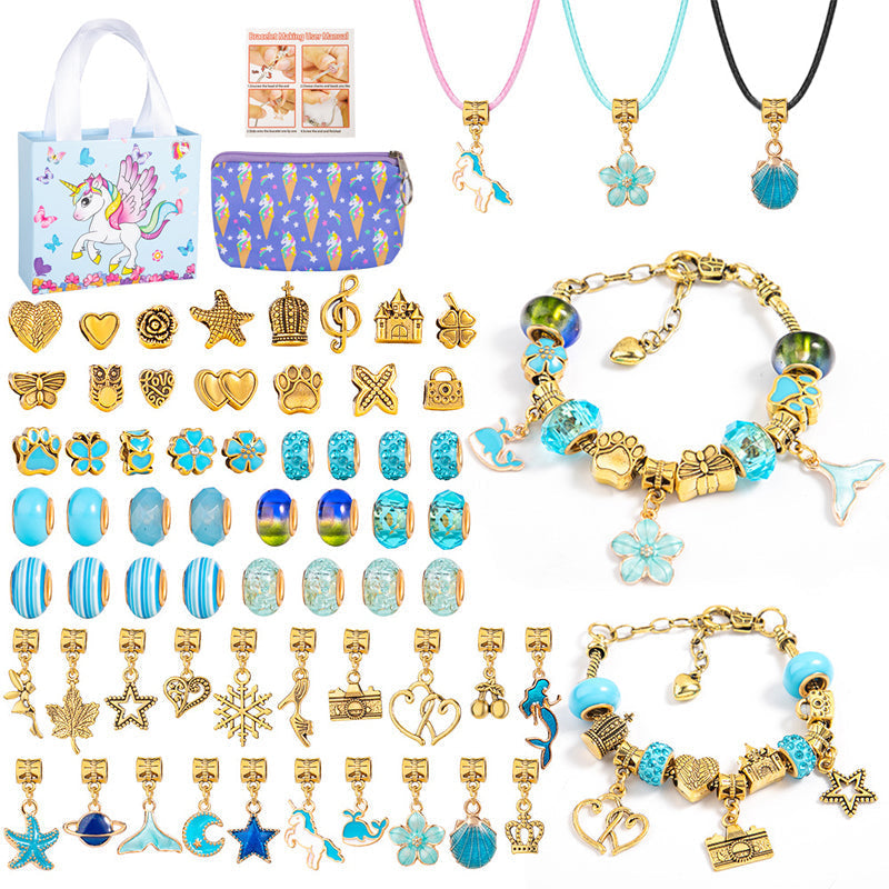 Kit per realizzare braccialetti con ciondoli per ragazze