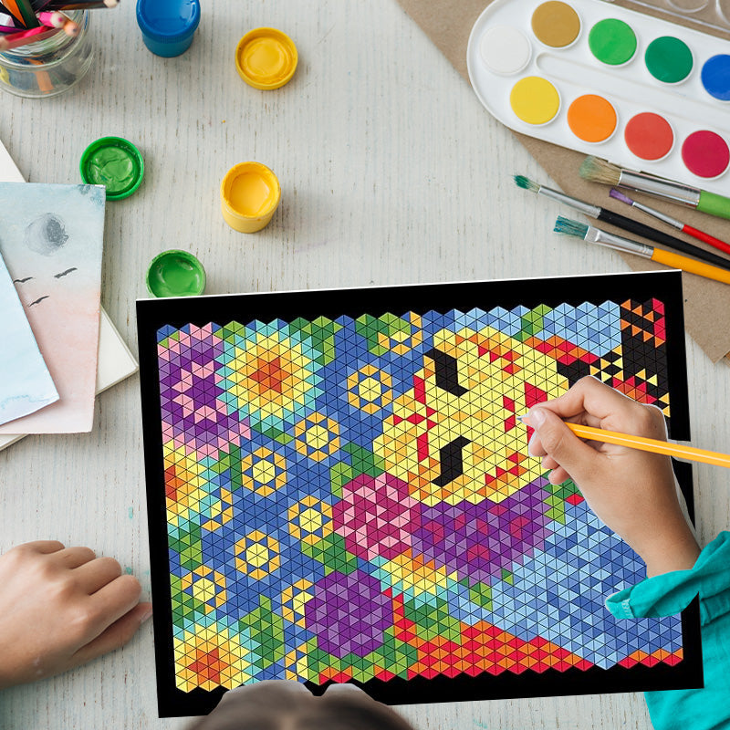 100 QUEST Libro da colorare con i numeri