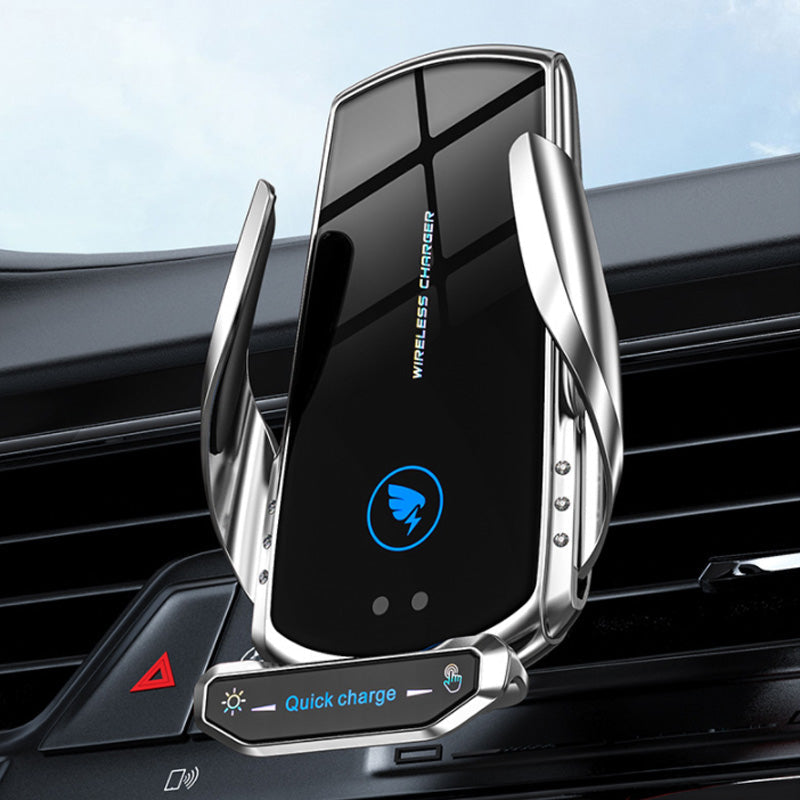 Staffa di ricarica wireless per auto con deformazione a induzione