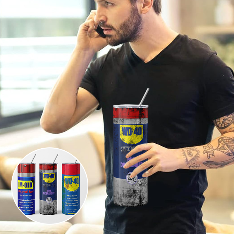 Tazza thermos con motivo sporco