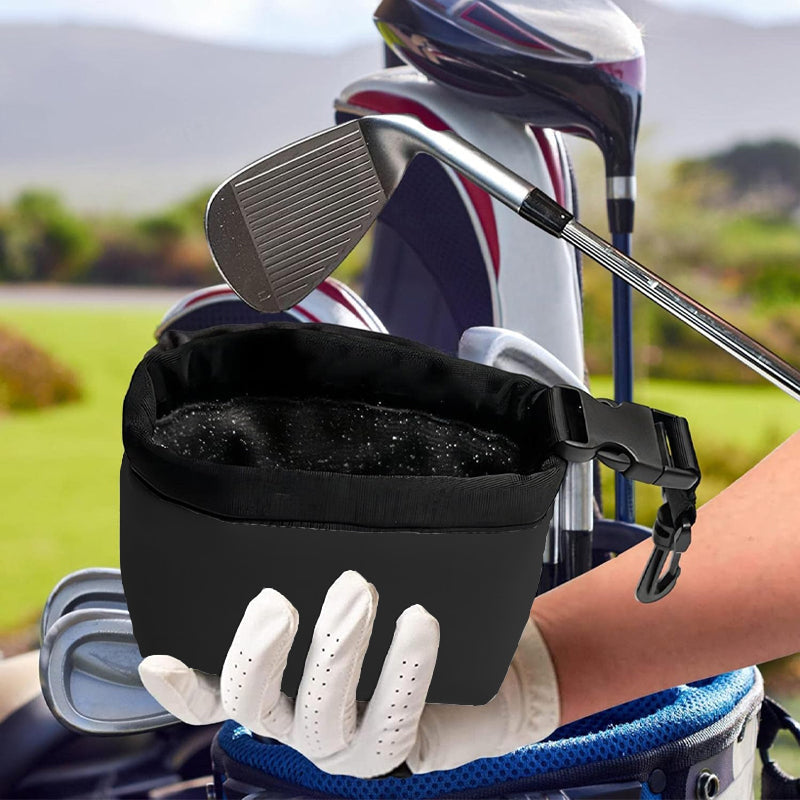 Sacco per la pulizia di mazze da golf e palline da golf