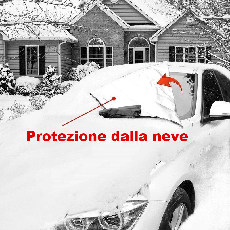 Copertura magnetica per parabrezza auto