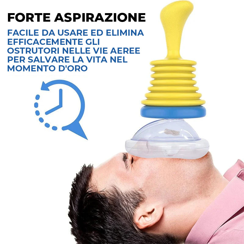 Allenatore di capacità vitale + dispositivo anti-soffocamento