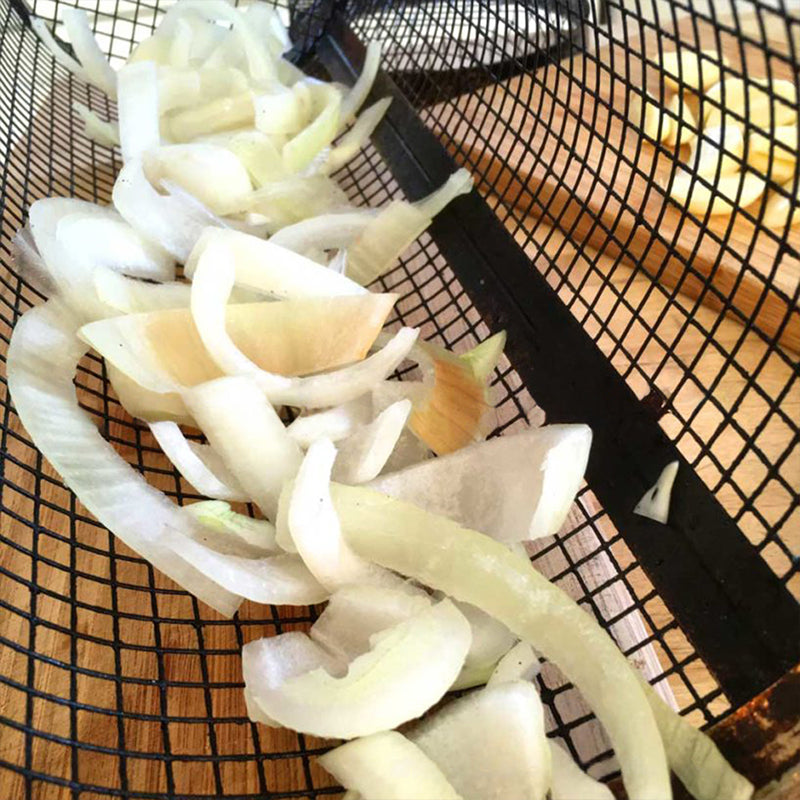 Cestino per barbecue cilindrico