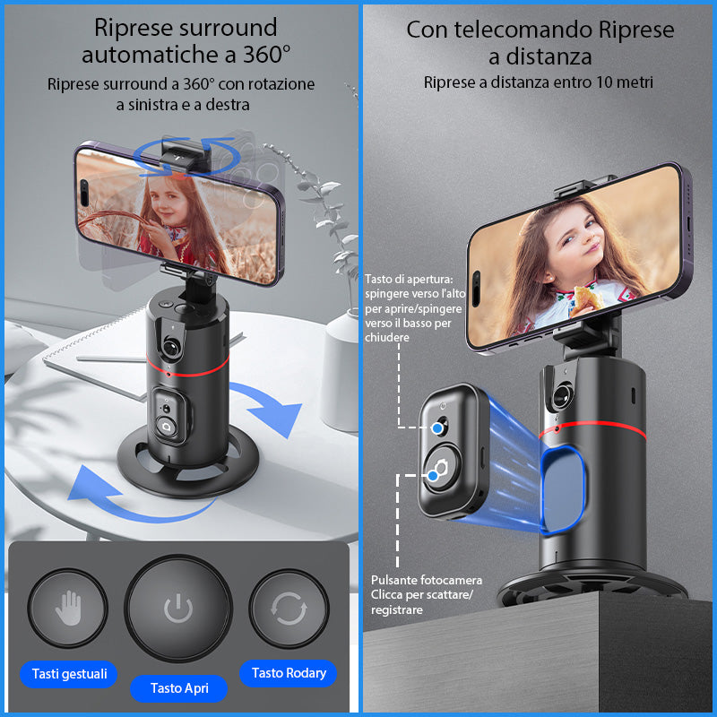 Gimbal di tracciamento intelligente