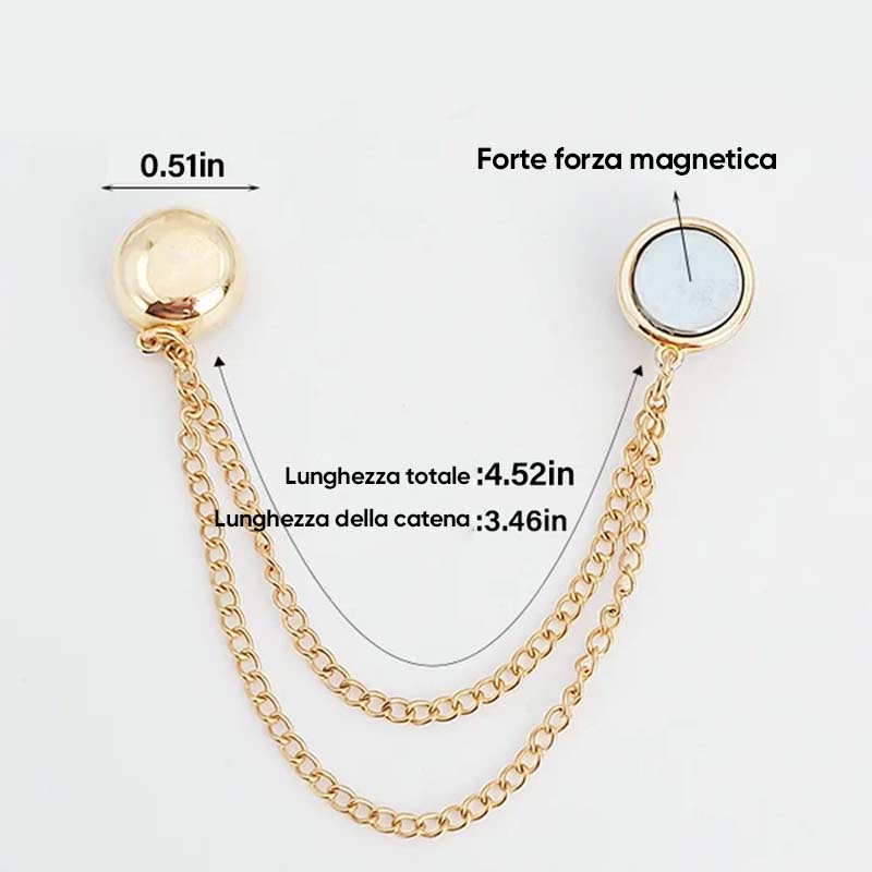 Clip magnetiche multifunzione per vestiti