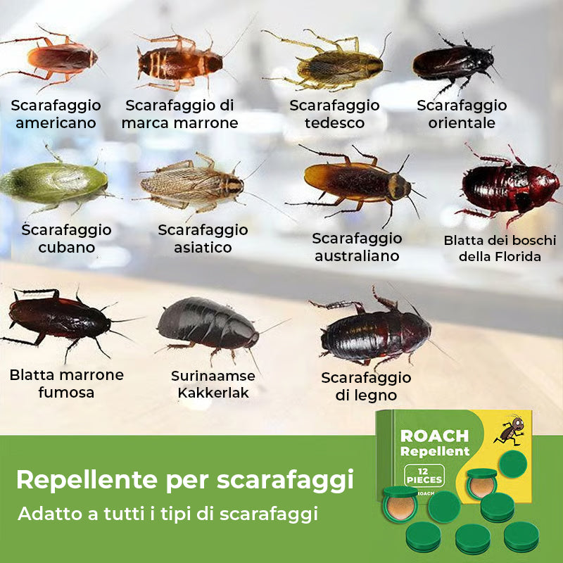 Repellente per scarafaggi