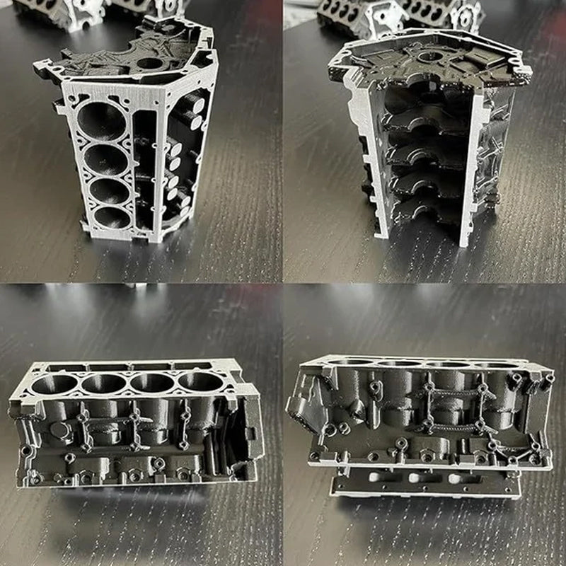 Motore V8 originale | Portapenne e porta biglietti da visita per blocco motore