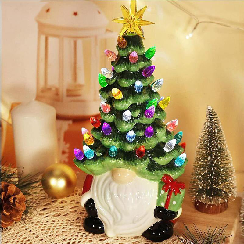 Decorazione per albero di Natale con design di Babbo Natale