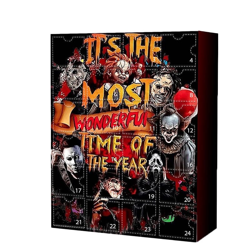 Calendario dell'avvento dei personaggi dei film horror di Halloween