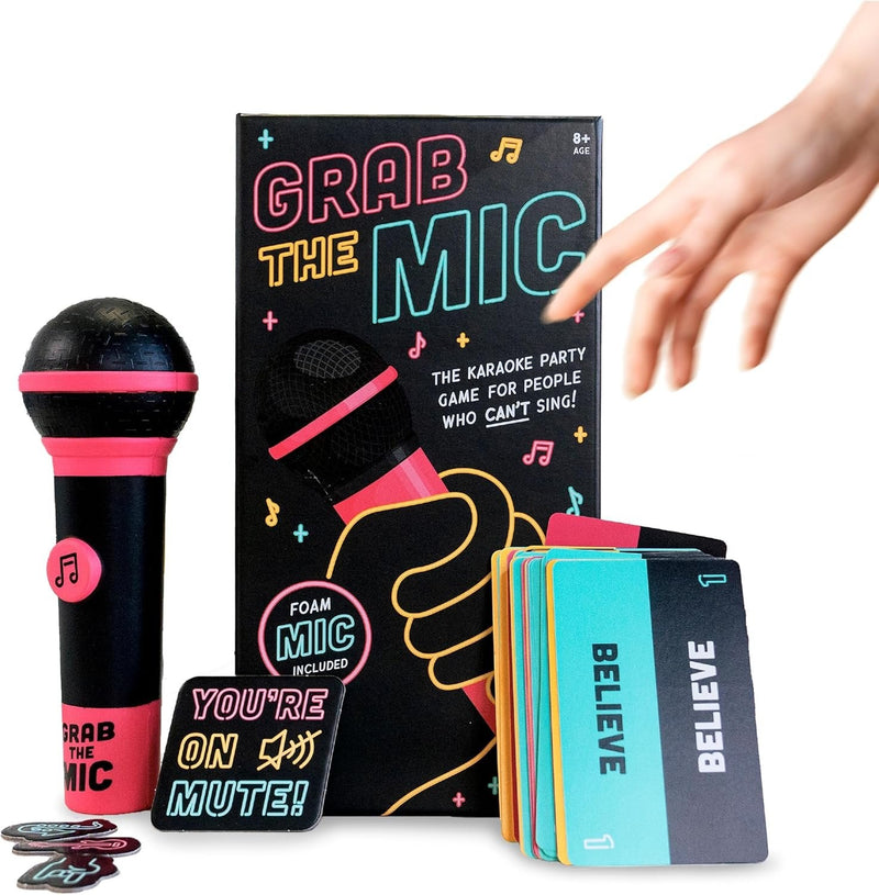 Grab The Mic: il gioco di società per chi non sa cantare!
