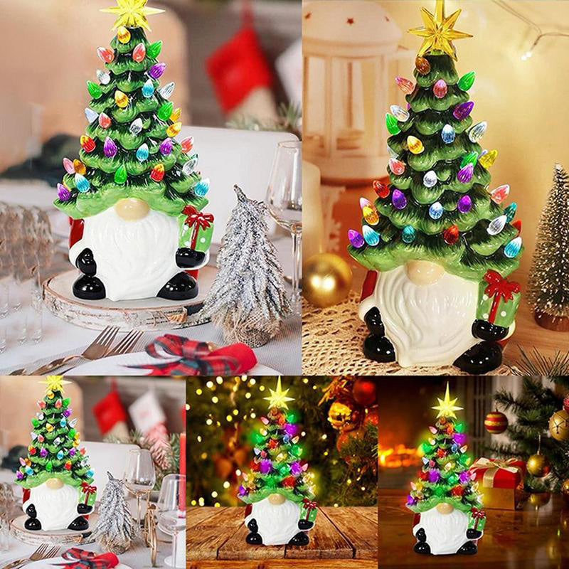 Decorazione per albero di Natale con design di Babbo Natale