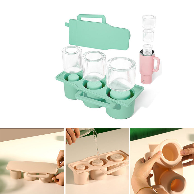 Vassoio per cubetti di ghiaccio in silicone