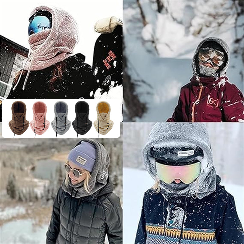 Maschera da sci con cappuccio Sherpa