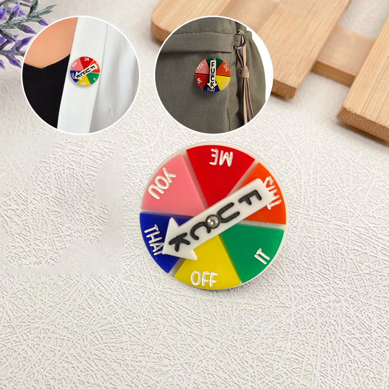 Spilla magnetica con spinner