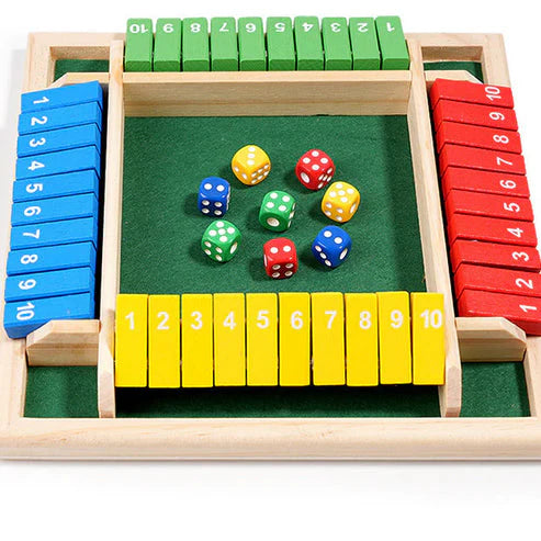 Gioco Chiudi la scatola: divertente gioco di matematica da tavolo per adulti e bambini