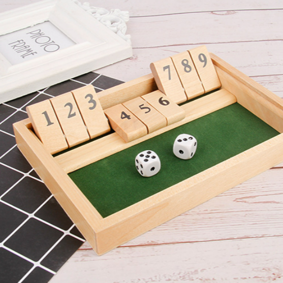 Gioco Chiudi la scatola: divertente gioco di matematica da tavolo per adulti e bambini