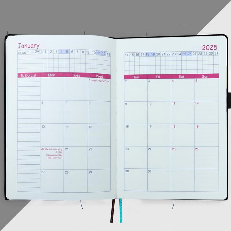 Agenda giornaliera One Day One Page 2025: il tuo calendario regalo definitivo