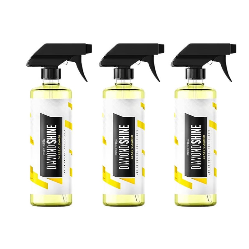 Detergente per vetri auto lucido