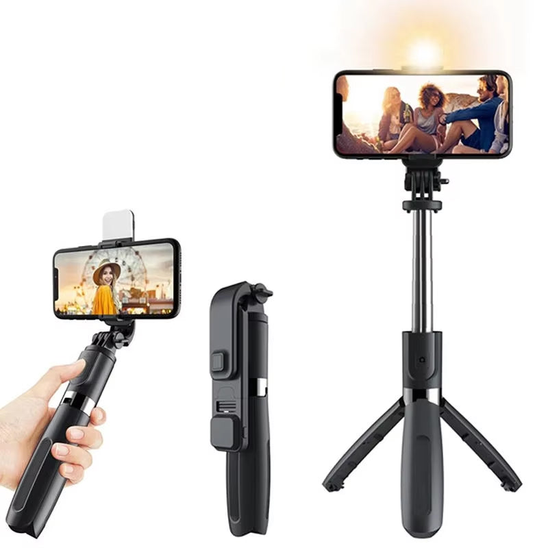 Treppiede per selfie con telecomando Bluetooth
