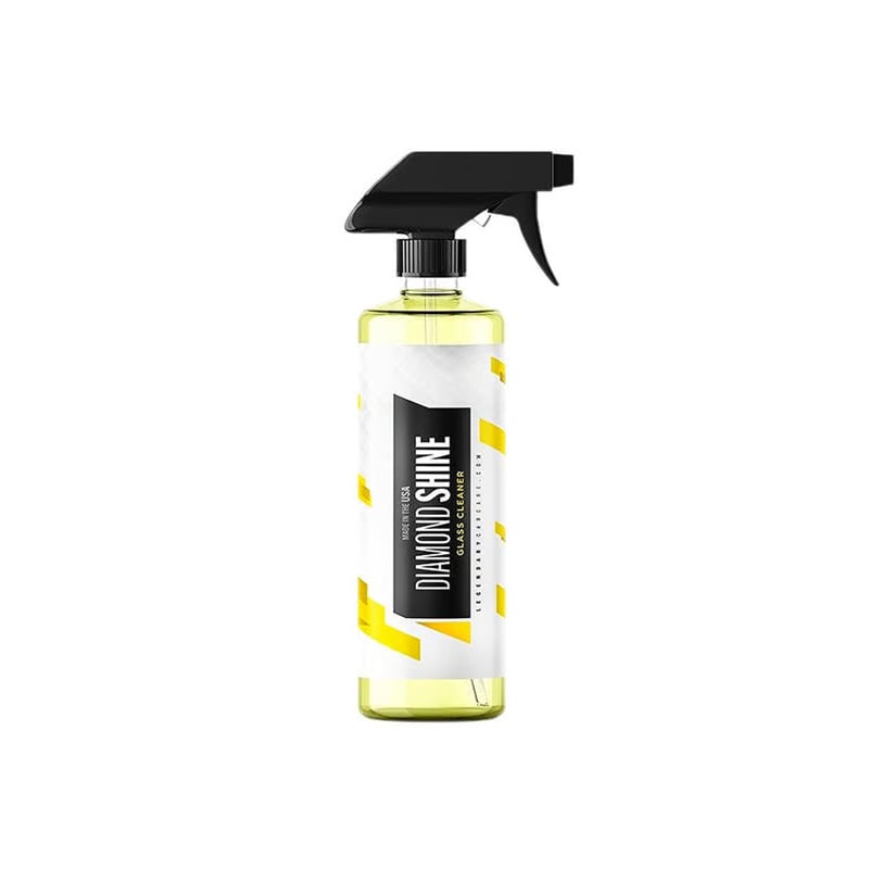 Detergente per vetri auto lucido