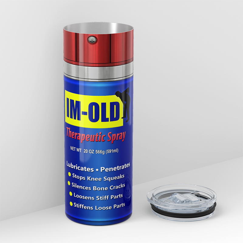 Tazza thermos con motivo sporco